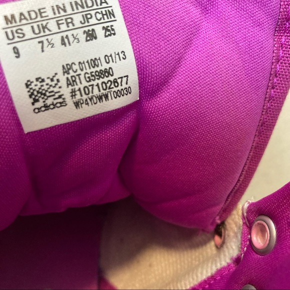 adidas High Top Athletic Sneakers Women’s Size 9 - Picture 3 of 11